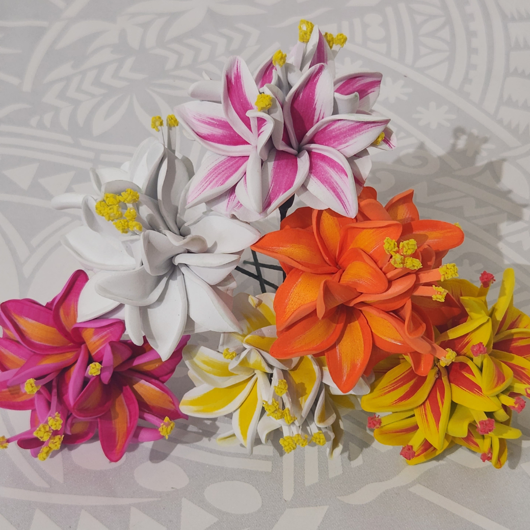 Mama Va’s Island Flower – Set 1  (Medium)