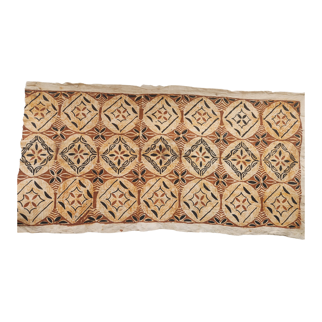 Traditional Samoan Siapo (Tapa Cloth)