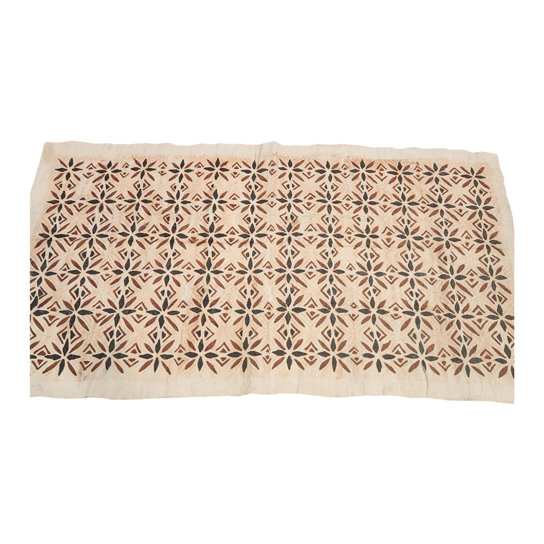 Traditional Samoan Siapo (Tapa Cloth)