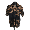 Black & Gold Border Elei Men's Shirt - Size M