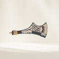 Samoan Wood Carved War Club 45cm