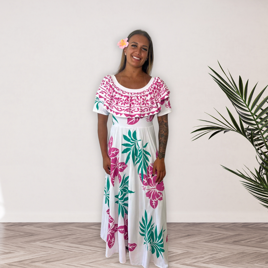 Island Petal Dress – Size 16