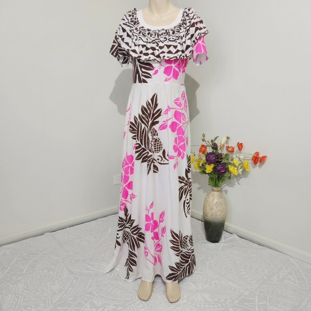 Pink Island Bloom Dress – Size 18