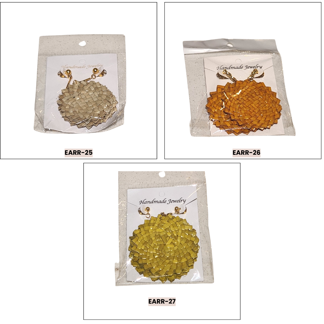Island Woven Earrings 25-27