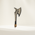 Samoan Wood Carved War Club 45cm