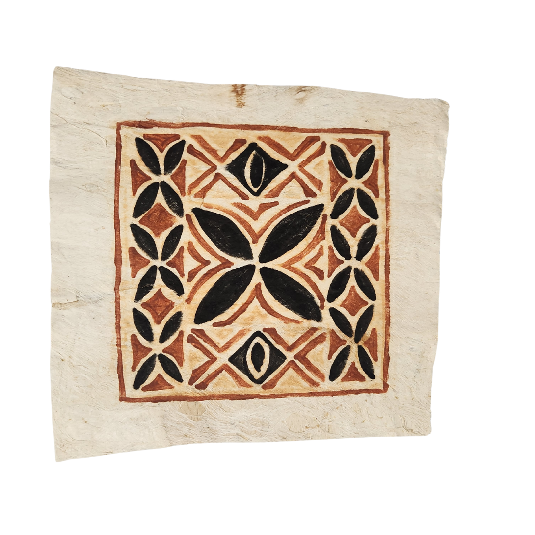 Traditional Samoan Siapo (Bark Cloth Art)