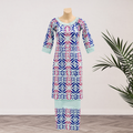 Mint Green, Blue & Pink Elei Puletasi – Size 10