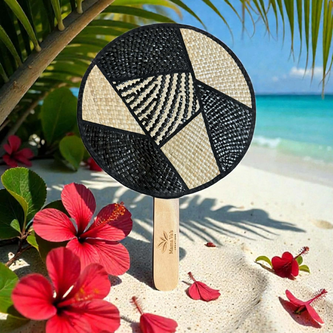 Island Hand Fan – Fiesta Weave