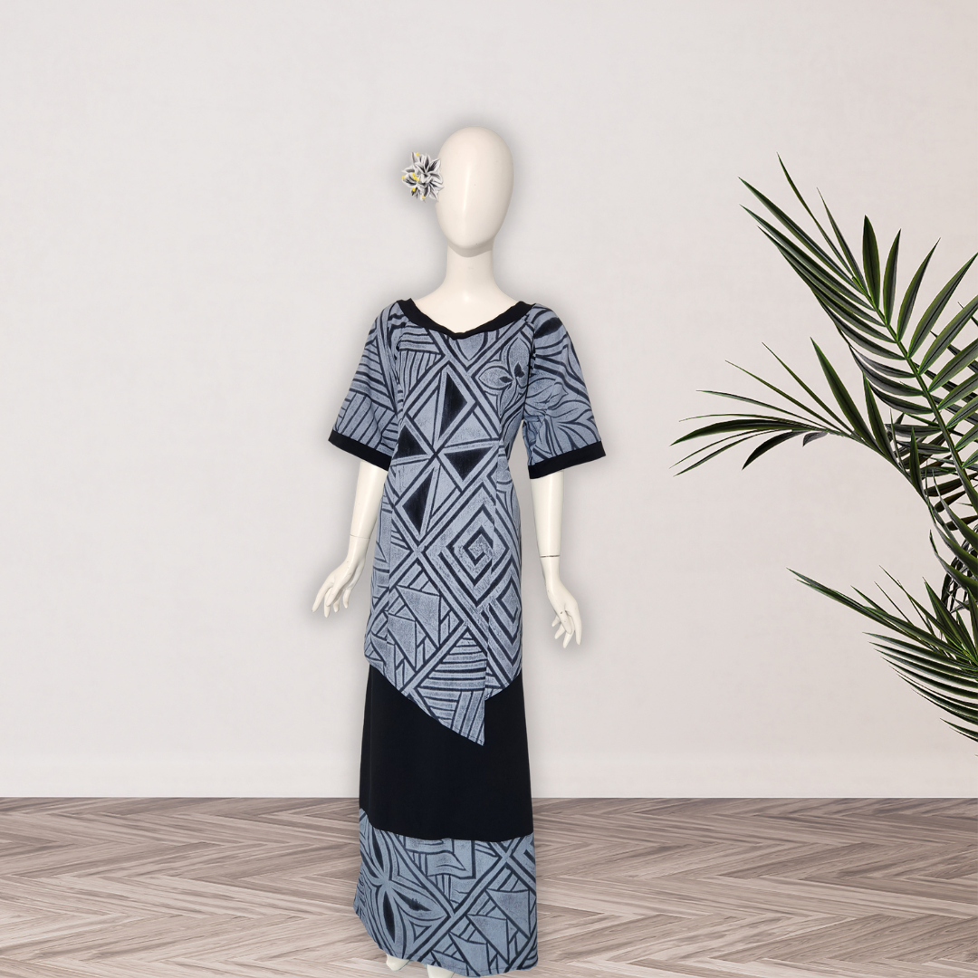 Island Geometry Puletasi - Size 20