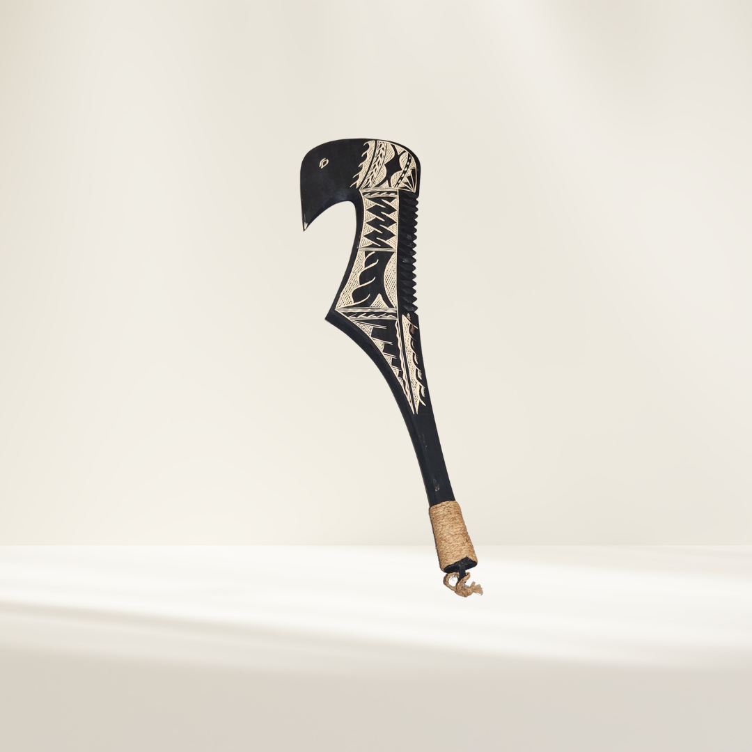 Samoan Wood Carved War Club 90cm Extra Large