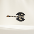Samoan Wood Carved War Club 30cm
