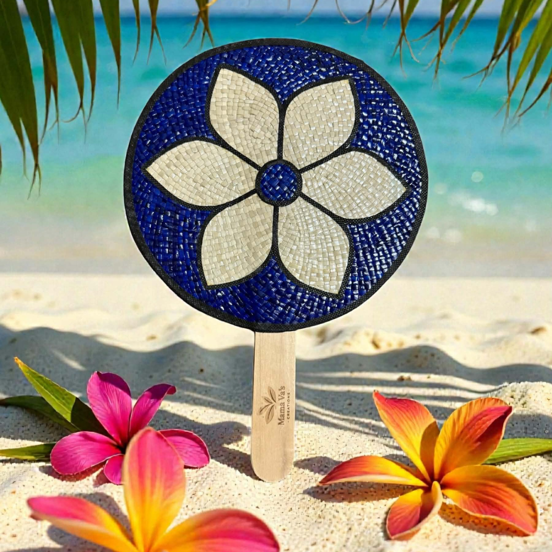 Island Hand Fan – Petals