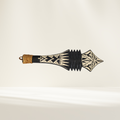 Samoan Wood Carved War Club 30cm