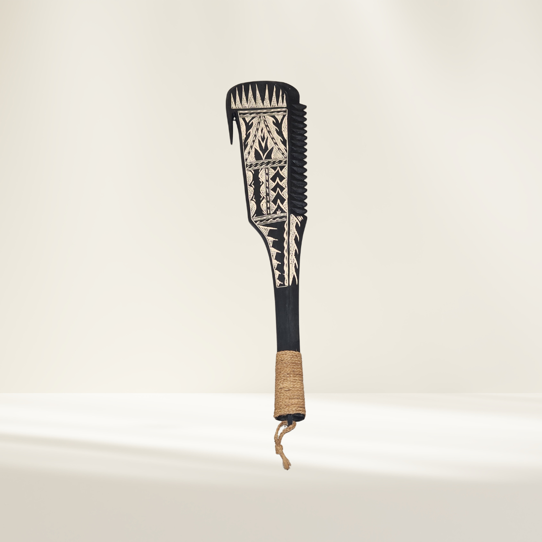 Samoan Wood Carved War Club 90cm Extra Large