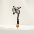 Samoan Wood Carved War Club 45cm