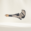 Samoan Wood Carved War Club 45cm