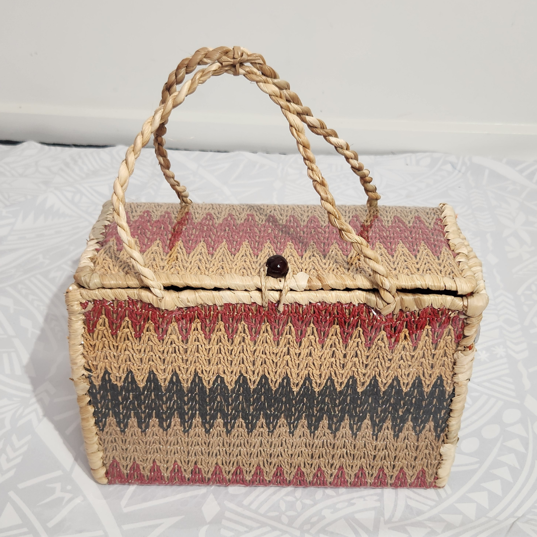 Handcrafted Samoan Woven Bag